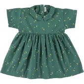 Trixie jurk Wings meisjes katoen groen