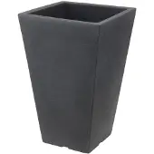 Nampook Bloempot capri 35x35xh55 cm Antraciet