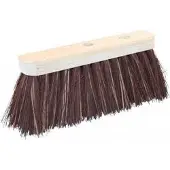 Ivana straatbezem - blank hout piassava 30cm