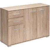 Casaria Dressoir Alba Eiche 107x75x35cm