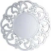 Beliani MORNAIX - Wandspiegel - Zilver - MDF