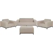 Beliani ROVIGO - Loungeset-Beige-Polyester