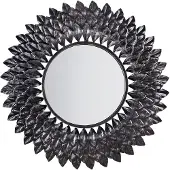 Beliani LARRAU - Wandspiegel - Zilver - Metaal