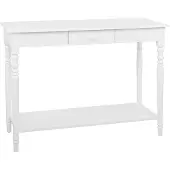 Beliani TOBAGO - Consoletafel - Wit - MDF
