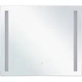 Beliani LIRAC - LED-spiegel - Zilver - Glas
