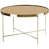Beliani LUCEA - Salontafel - Goud - IJzer