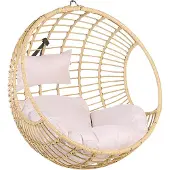 Beliani ASPIO - Hangstoel - Natuurlijk - PE rotan