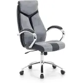 Beliani FORMULA - Bureaustoel - Grijs - Polyester