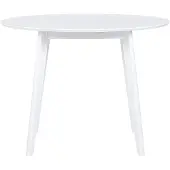 Beliani ROXBY - Eettafel - Wit - 100 x 100 cm - MDF