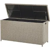 Beliani MODENA - Kussenbox - Natuurlijk - 126 cm - PE rotan