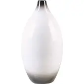 Beliani BAEZA - Decoratieve vaas - Wit - Terracotta