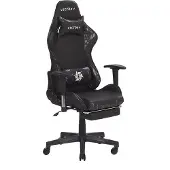 Beliani VICTORY - Gamestoel - Camouflage/ Zwart - Kunstleer