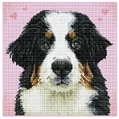Diamond Dotz Dog Zuzu - Diamond Painting - 11.664 Dotz - 29x29 cm