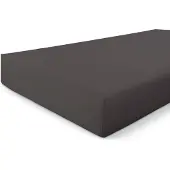 Walra Hoeslaken Jersey Stretch Antraciet - 160x200/210 cm