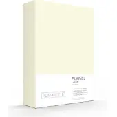Romanette flanel laken ivoor 200x260