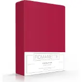 Romanette Hoeslaken Romanette Rood (Katoen)