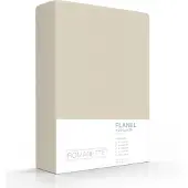 Romanette Hoeslaken Beige (Flanel)-140 x 200 cm