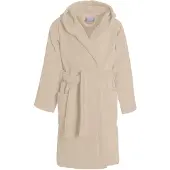 Seahorse Pure Kinder Badjas Velours - sand 122/128