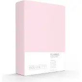 Romanette Hoeslaken Roze (Flanel)-140 x 200 cm