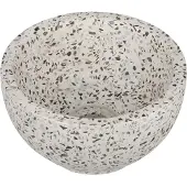 Differnz Ruz waskom 23x12cm zwart wit