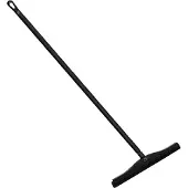 Vikan Vloertrekker met steel Zwart - 40 cm vloerwisser - Kunststof Steel - Ophanghaak - Watertrekker in Badkamer