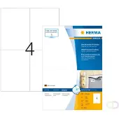 Herma Weerbestendige inkjet etiketten A4 105x148mm wit 40 vel