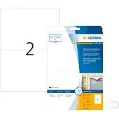 Herma 4600 weersbestendige inkjet etiketten A4 210 x 148 mm wit (20 etiketten)