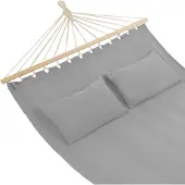 TecTake - 2 persoons hangmat Eden grijs - 403566