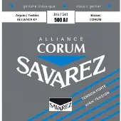 Savarez snarenset klassieke gitaar - 500-AJ - KF composite fiber silverwound Corum hard tension