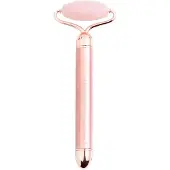 Teaology - Rose Quartz Vibrating Face Roller Massage