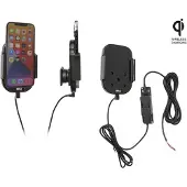 Brodit houder geschikt voor Apple iPhone 12 Pro Max Qi Wireless Actieve houder met vaste voeding