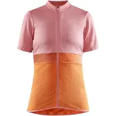 Craft Core Endur Jersey Women, rood/oranje S 2021 MTB & Downhill jerseys