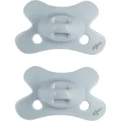 Difrax Natural Fopspeen - Newborn - Lichtblauwe - 2 Stuks