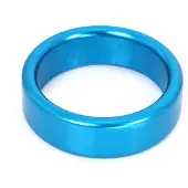 Kiotos - Aluminium Lichtgewicht Cockring - Blauw 40 mm
