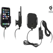 Brodit houder geschikt voor Apple iPhone XR / 11 Qi Wireless Actieve houder met vaste voeding