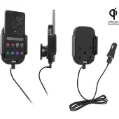 Brodit houder geschikt voor Samsung Galaxy S20 Qi Wireless Actieve houder met vaste voeding