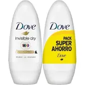 Dove - Deodorant - Roller - Invisible Dry - 50ml x 2