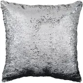 Balvi kussen Magic 40 x 40 cm polyester zwart/zilver