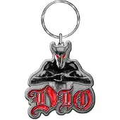 Rock Off Dio Sleutelhanger Logo Zilverkleurig