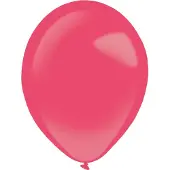 Amscan ballonnen metallic 35 cm latex rood 50 stuks
