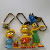 Simpsons Bart sleutelhangers: (5-7 cm)