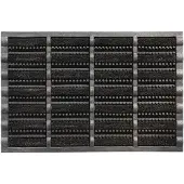 Intratuin HQ Hamat Droogloopmat Zwart / Grijs 60 X 40 X 2,5 Cm