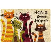 Hamat Ruco Print Home Cats 40x60 cm deurmat