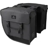 Fastrider Hybride - Dubbele Fietstas - Waterafstotend - 26 liter - Grijs