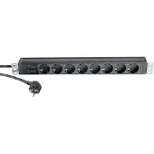 K&M 28673 19" Power box 2 m Stroomkabel