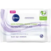 Nivea Sensitive Reinigingsdoekjes Gezicht - Make-up Remover Doekjes - Gezichtsreiniger - Voordeelverpakking - 6 x 25 stuks