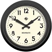 Newgate Electric - Wandklok - Zwart en Creme