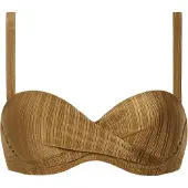 Beachlife Dull Gold Bikinitop met beugel Dames - Maat 42F