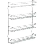 Metaltex Pepito Kruidenrek 4-laags Zilver zilver Metaal Kruidenrek