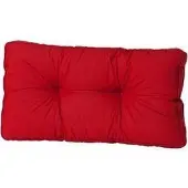 Madison Florance loungekussen 73x43 cm Rib red